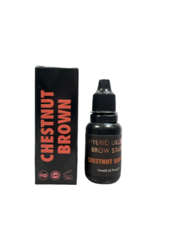 Browtycoon liquid hybrid tint: Chestnut