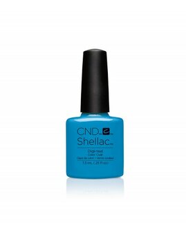 CND Shellac Digi-Teal