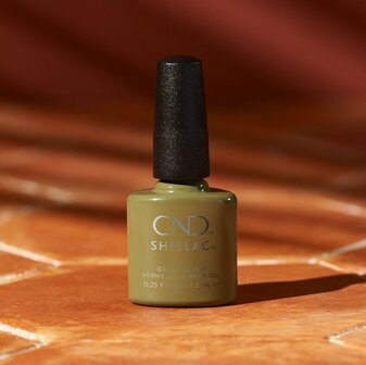 CND Shellac Olive Grove