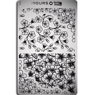 Yours stempel Flower power - YS14