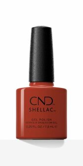 CND Shellac Maple Leaves