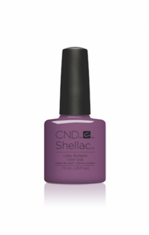  CND Shellac Lilac Eclipse  oude verpakking OP = OP