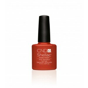  CND Shellac Fine Vermilion oude verpakking OP = OP