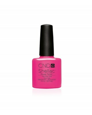 CND Shellac Hot Pop Pink