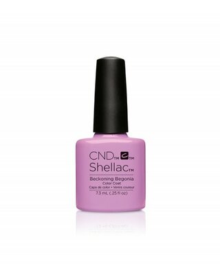 CND Shellac Beckoning Begonia