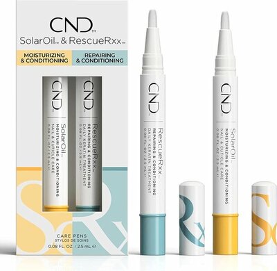 CND Solar oil en Rescue RXx pen duopack