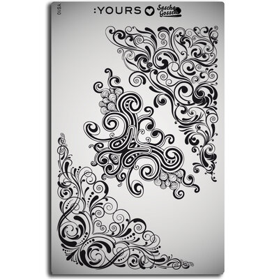 Yours stempel Curly Carnival - YS10