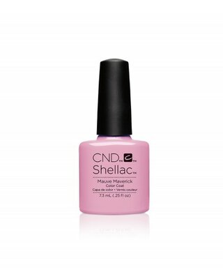 CND Shellac Mauve Maverick oude verpakking OP = OP